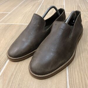 RHODES Bandolero Men’s Slip On Shoes SIZE 9 Leather Casual Loafers Brown